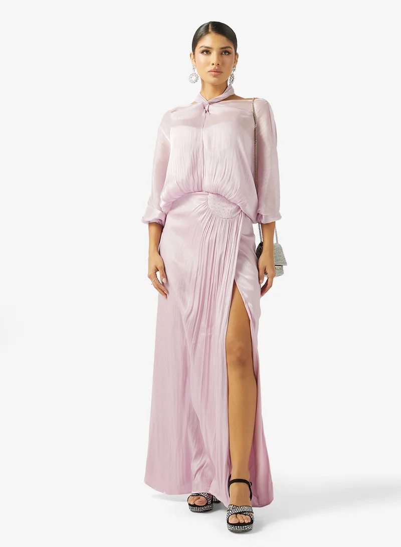 Namshi x  asymmetric maxi dress for Women | Best Price UAE